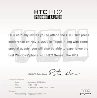 Illustration for article titled T-Mobile UK Gets the HTC Touch HD2 November 9, Now What About the U.S?
